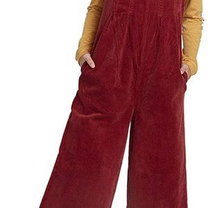 Volcom Oh My Cord Wide Leg Crop Jumpsuit